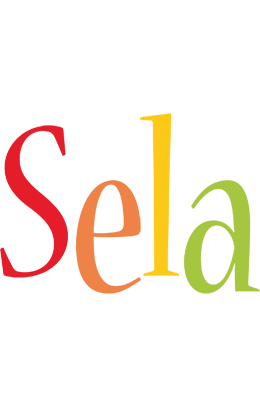 Sela birthday logo