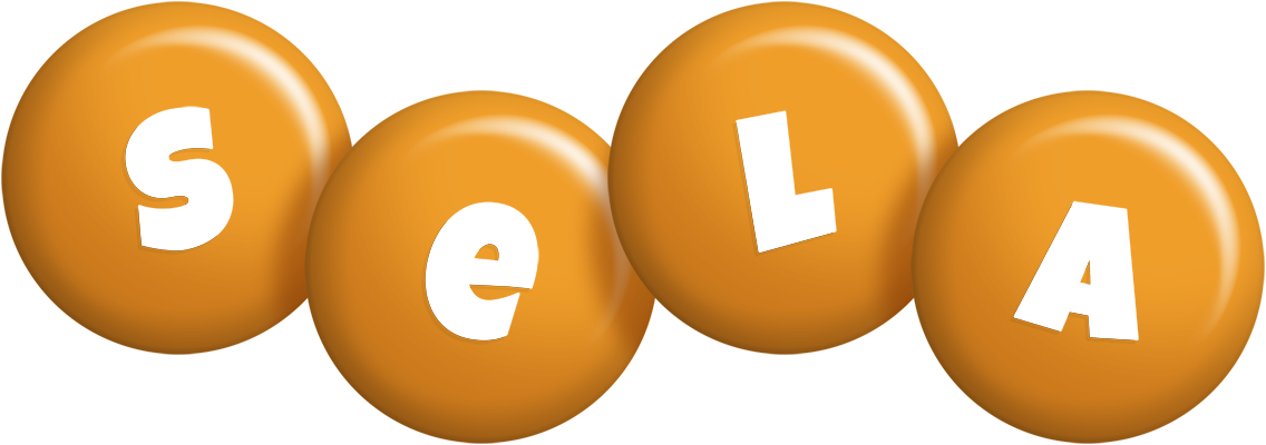 Sela candy-orange logo