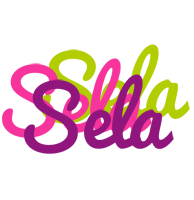 Sela flowers logo