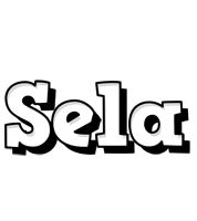 Sela snowing logo