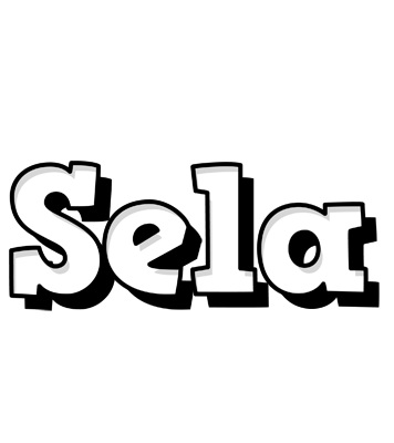 Sela snowing logo