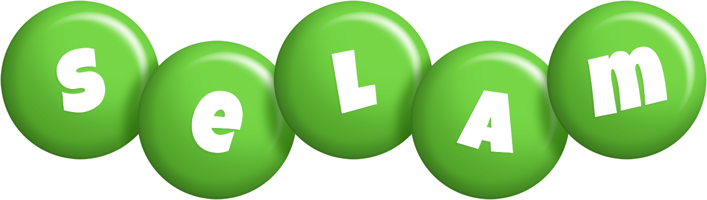 Selam candy-green logo