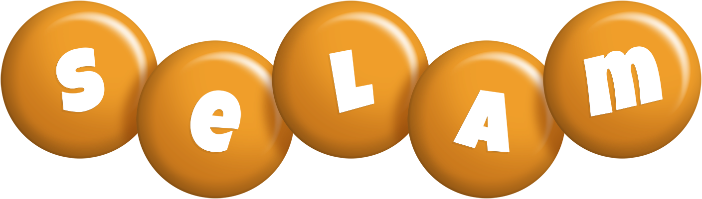 Selam candy-orange logo
