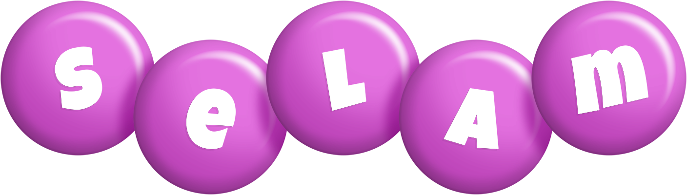 Selam candy-purple logo