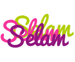 Selam flowers logo