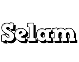 Selam snowing logo