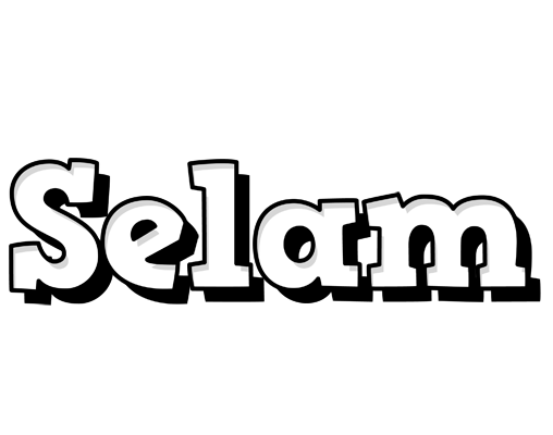 Selam snowing logo