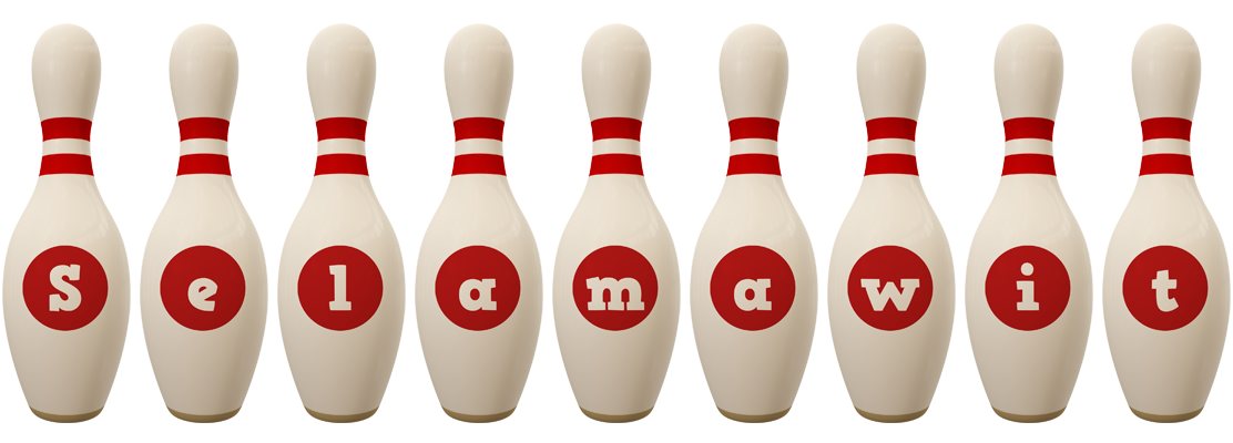Selamawit bowling-pin logo