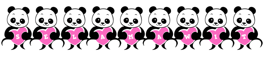 Selamawit love-panda logo