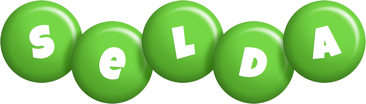 Selda candy-green logo