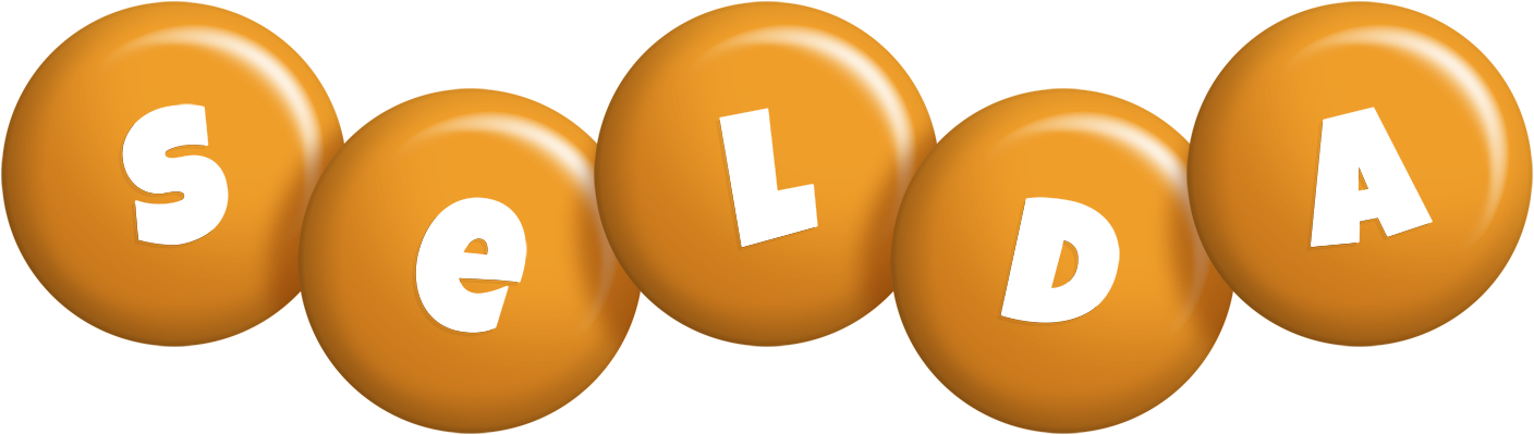 Selda candy-orange logo