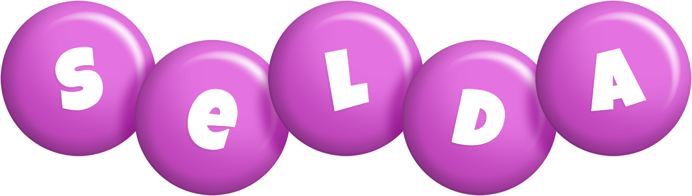 Selda candy-purple logo