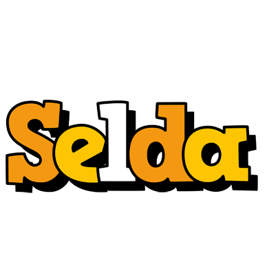 Selda cartoon logo