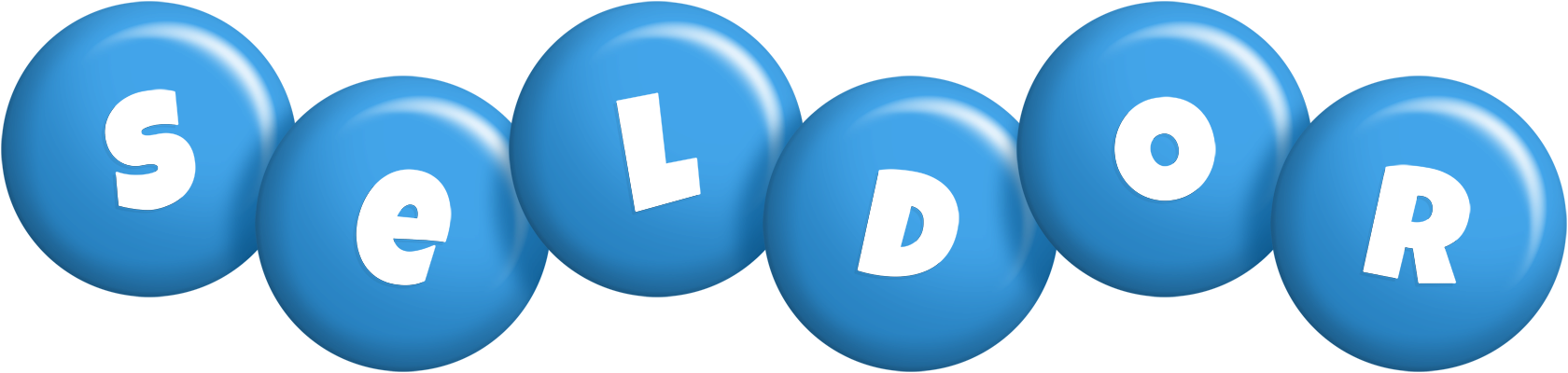 Seldor candy-blue logo