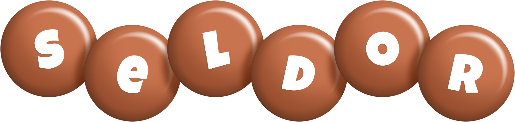 Seldor candy-brown logo