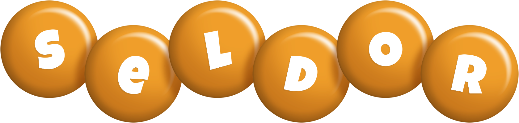 Seldor candy-orange logo