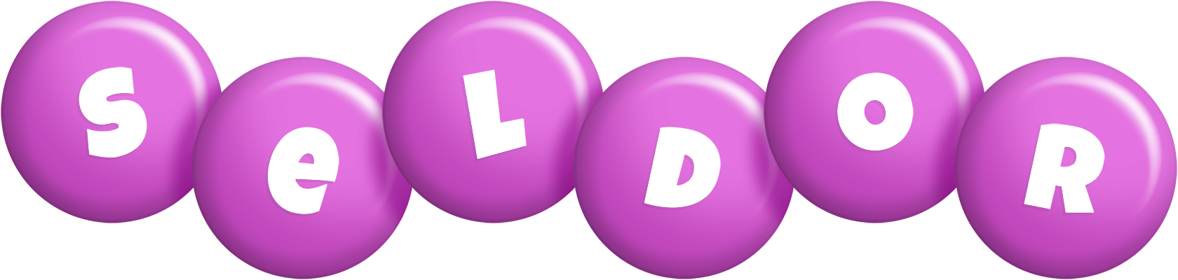 Seldor candy-purple logo