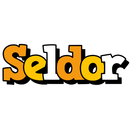 Seldor cartoon logo