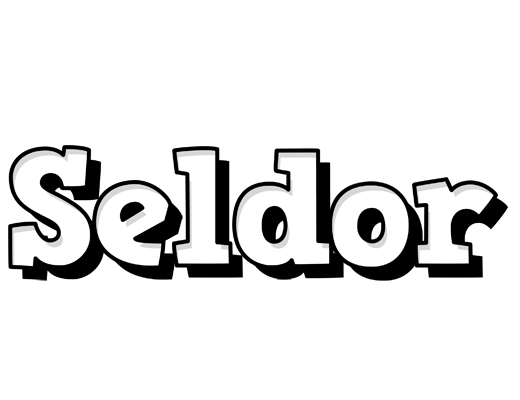 Seldor snowing logo