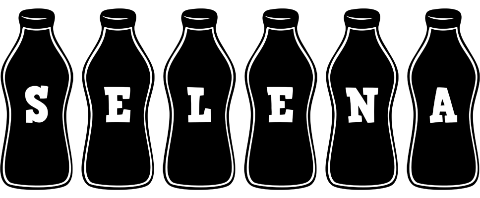 Selena bottle logo