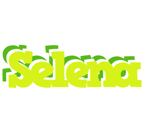 Selena citrus logo