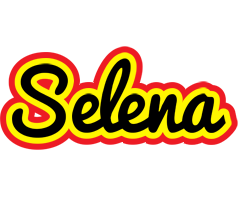 Selena flaming logo