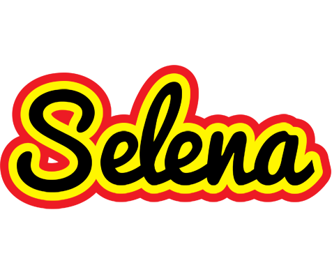 Selena flaming logo