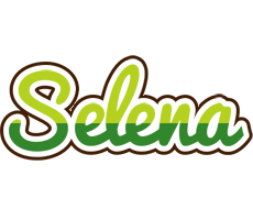 Selena golfing logo