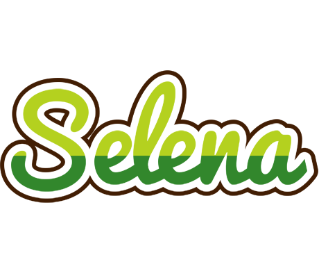 Selena golfing logo