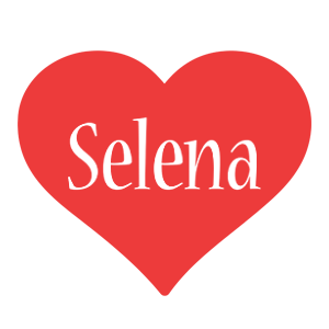 Selena love logo