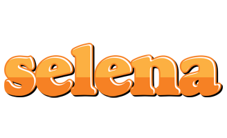 Selena orange logo