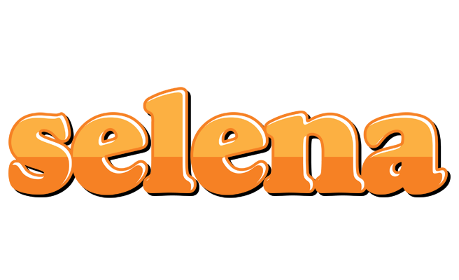 Selena orange logo