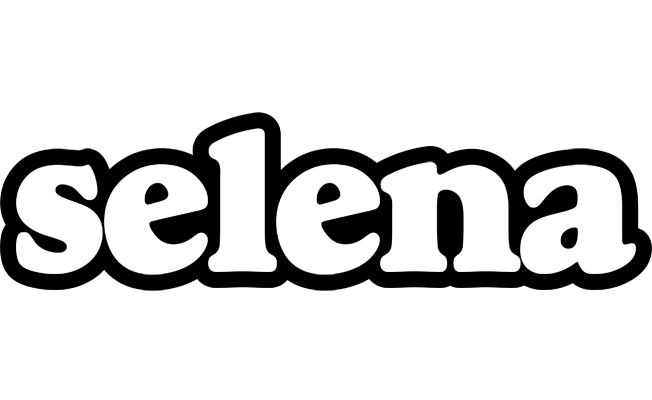 Selena panda logo