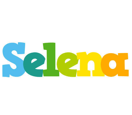 Selena rainbows logo