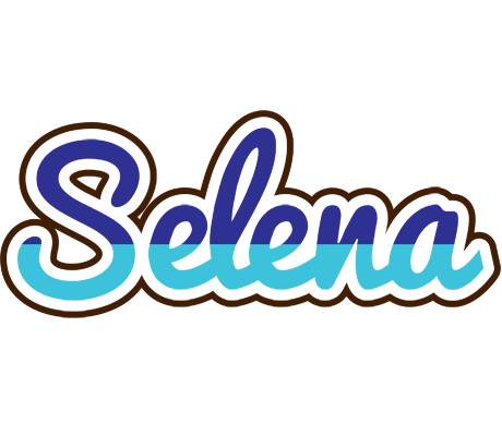 Selena raining logo