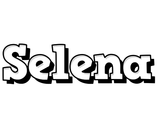 Selena snowing logo