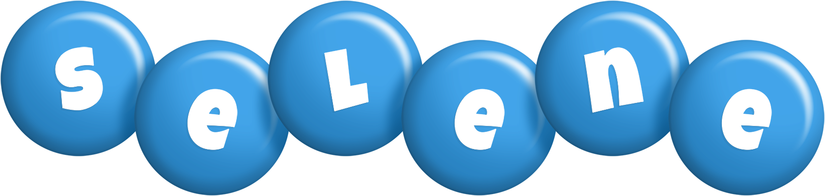 Selene candy-blue logo