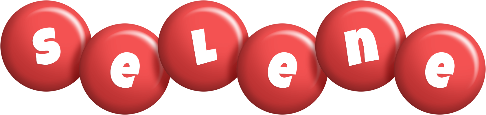 Selene candy-red logo