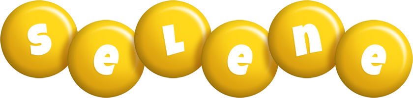 Selene candy-yellow logo