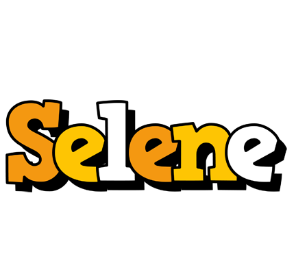 Selene cartoon logo