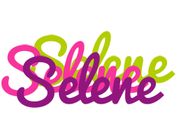 Selene flowers logo