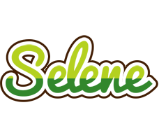 Selene golfing logo