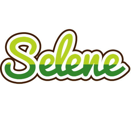 Selene golfing logo
