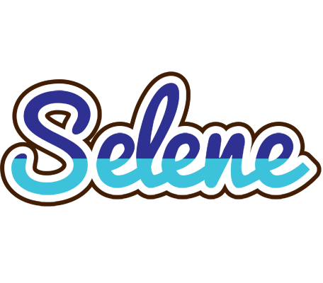 Selene raining logo