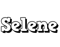 Selene snowing logo