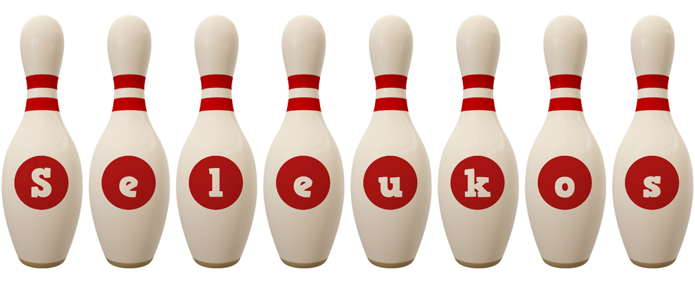 Seleukos bowling-pin logo