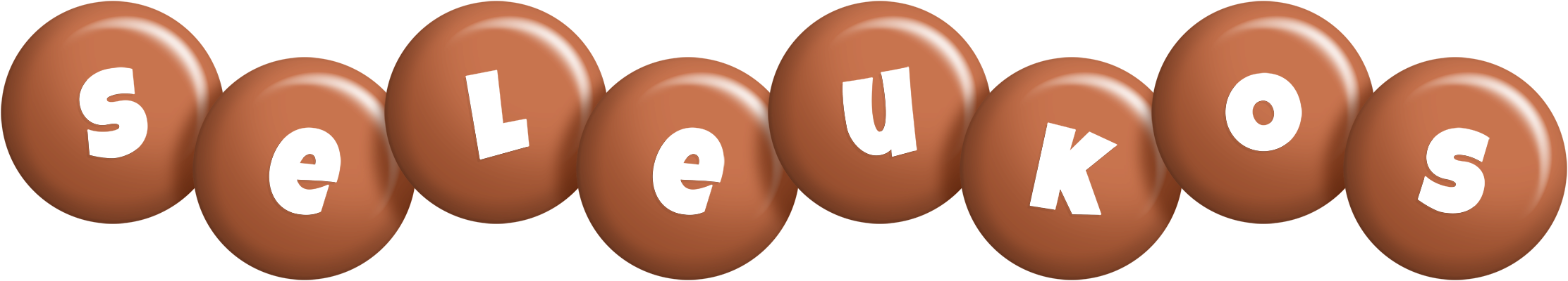 Seleukos candy-brown logo