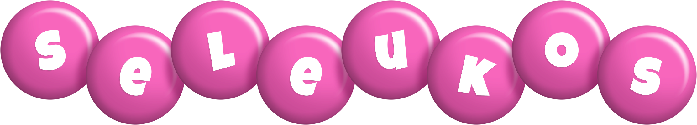 Seleukos candy-pink logo