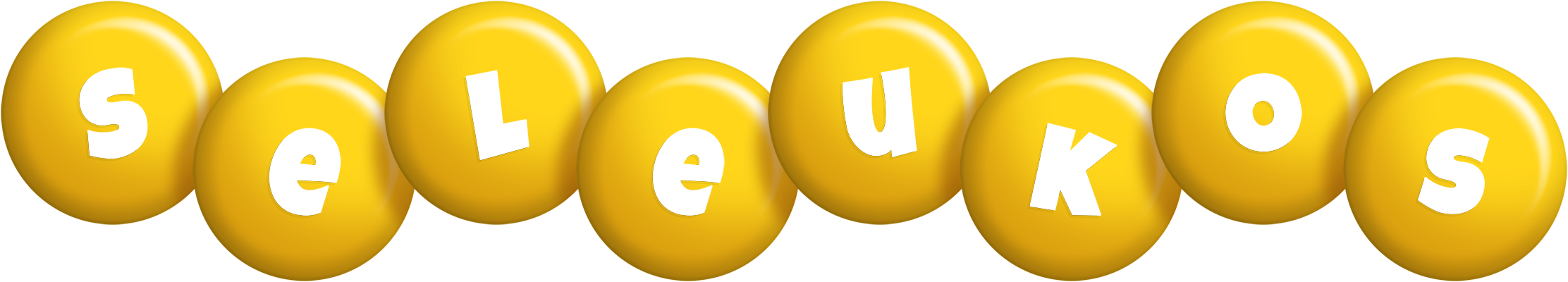 Seleukos candy-yellow logo