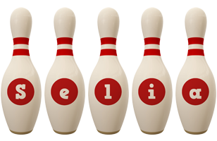 Selia bowling-pin logo